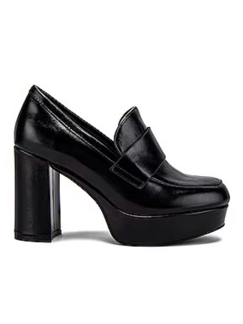Jeffrey Campbell Scholar Platform Loafer 
Block Heel